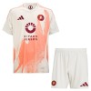 Officiële Voetbalshirt + Korte Broek AS Roma Uit 2024-25 - Kids